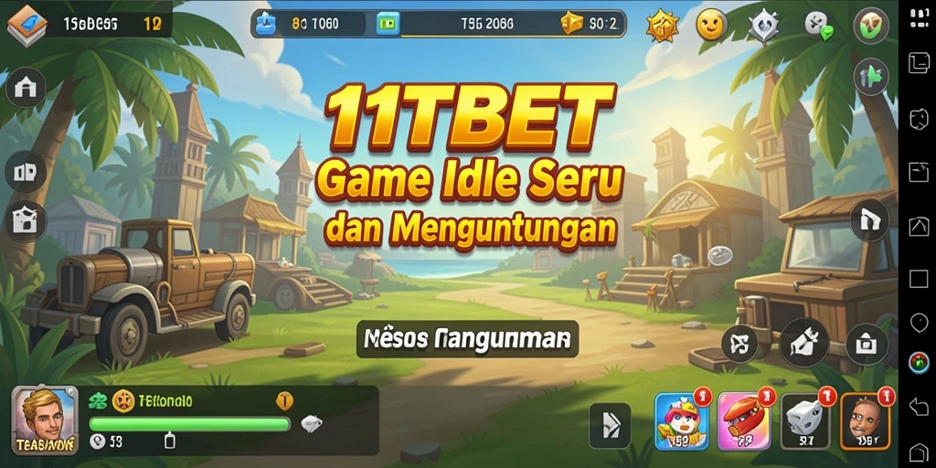 Screenshot utama 11TBET menampilkan gameplay Idle yang menarik