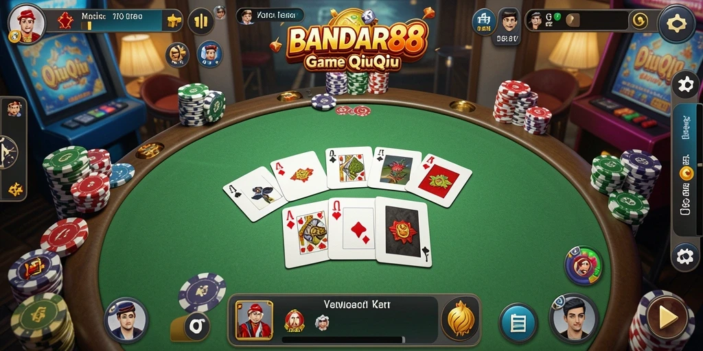 Gameplay QiuQiu yang menarik dan mengasyikkan di BANDAR88.
