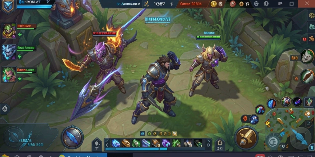 Screenshot gameplay BROMO77 yang menegangkan dan penuh aksi.