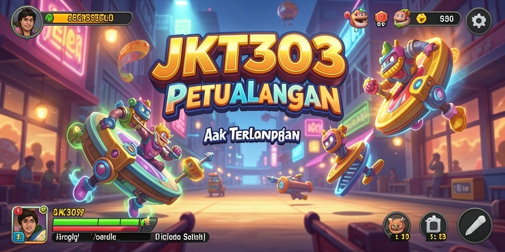 Gameplay seru JKT303 dengan aksi cepat dan tantangan menarik.