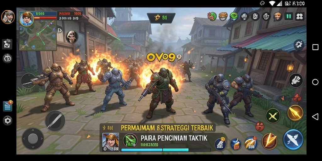 Tampilan gameplay OVO99 yang mendebarkan dan penuh strategi.